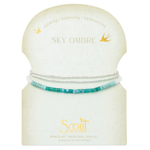 Scout - Ombre Stone Wrap - Sky/Silver