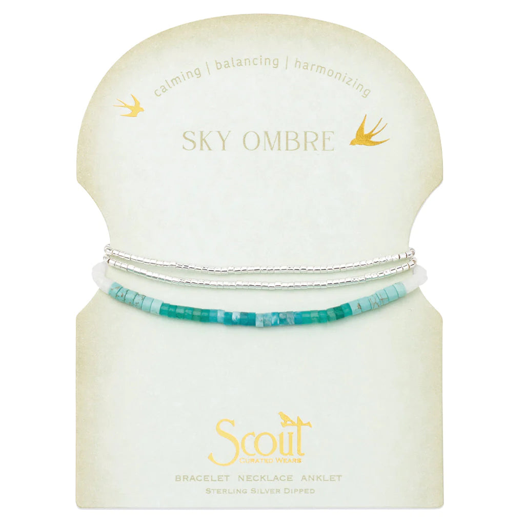 Scout - Ombre Stone Wrap - Sky/Silver