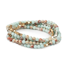Load image into Gallery viewer, Scout - Stone Wrap Agalmatolite/Silver/Gold - Stone of Creativity
