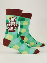 Load image into Gallery viewer, MISTER POOPER SCOOPER - MEN&#39;S CREW SOCKS
