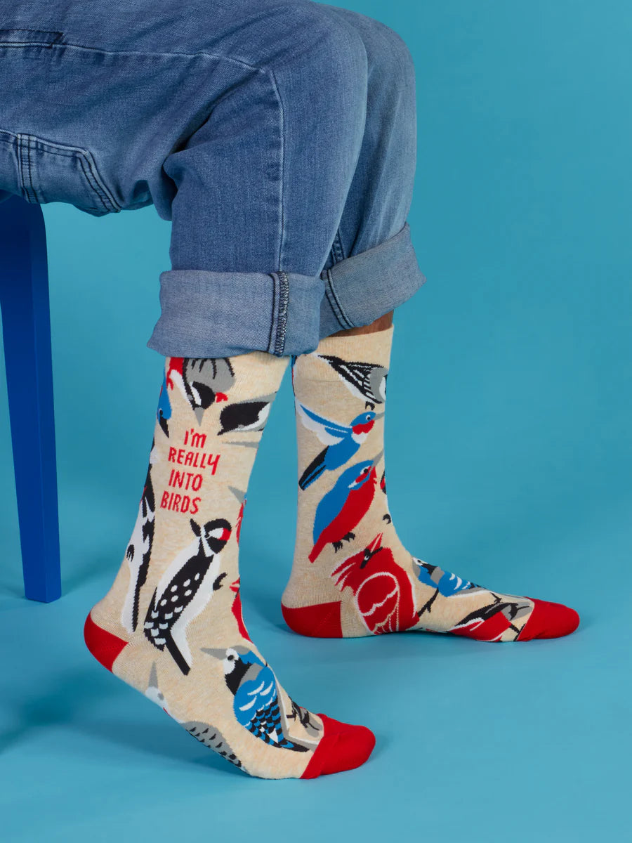 I'm Really Into Birds - Men's Crew Socks