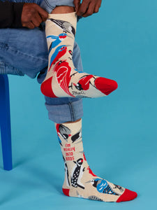 I'm Really Into Birds - Men's Crew Socks