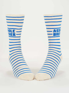 Asshole Brother - Men's Crew Socks