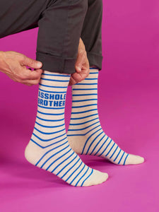 Asshole Brother - Men's Crew Socks