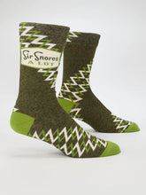 Load image into Gallery viewer, Sir Snores A Lot - Men's Crew Socks
