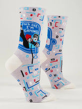 Load image into Gallery viewer, Fuck Off, I&#39;m Gaming  - Women&#39;s Crew Socks
