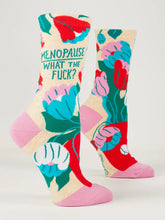 Load image into Gallery viewer, Menopause. What The Fuck?  - Women&#39;s Crew Socks
