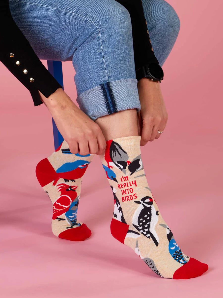 I'm Really Into Birds - Women's Crew Socks