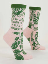 Load image into Gallery viewer, I Have A Bit Of A Plant Problem - Women&#39;s Crew Socks
