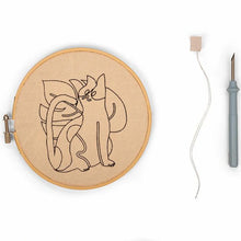 Load image into Gallery viewer, Cat Punch Needle Kit
