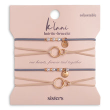 Load image into Gallery viewer, K'lani - Sisters - Hair Tie Bracelets
