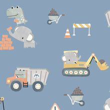 Load image into Gallery viewer, Loulou Lollipop Tiny Engineers Muslin Swaddle
