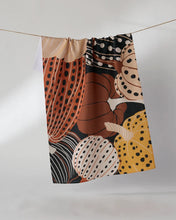 Load image into Gallery viewer, Geometry - Painted Patch Tea Towel

