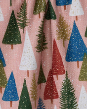 Load image into Gallery viewer, Geometry - Snowdrift Pines Tea Towel
