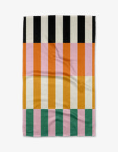 Load image into Gallery viewer, Geometry - Stacked Stripes Tea Towel

