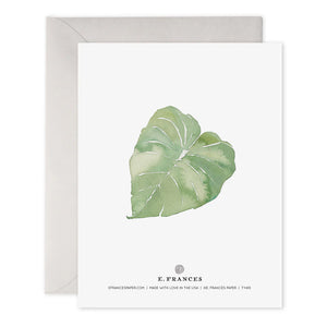 Thank You Leaves Card