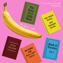 Load image into Gallery viewer, I'd Rather Be At Home With my Dog Fabric Hardback Pocket Notebook
