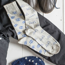 Load image into Gallery viewer, Friday Sock Co. - Men&#39;s Mountain &amp; Wave Socks
