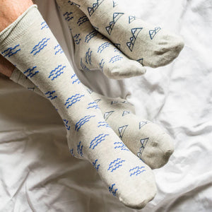 Friday Sock Co. - Men's Mountain & Wave Socks