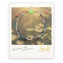 Load image into Gallery viewer, Scout - Mixed Media Bracelet - Transformation/African Turquoise/Gold
