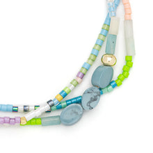 Load image into Gallery viewer, Scout - Mixed Media Bracelet - Harmony/Blue Howlite/Gold
