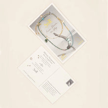 Load image into Gallery viewer, Scout - Mixed Media Wrap Bracelet/Necklace - Transformation/African Turquoise/Gold
