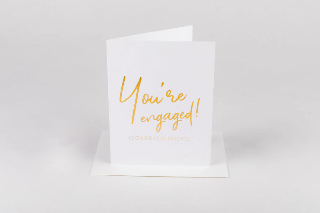 You're Engaged Card