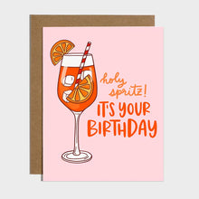 Load image into Gallery viewer, Aperol Spritz Birthday Card
