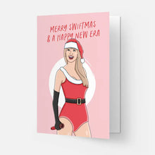 Load image into Gallery viewer, Taylor Swift - Merry Swiftmas &amp; A Happy New Era Card
