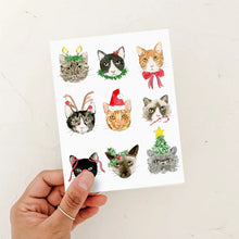 Load image into Gallery viewer, Christmas Cats Card
