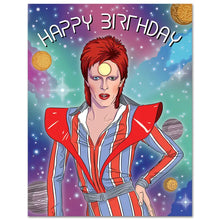 Load image into Gallery viewer, David Bowie Happy Birthday Card
