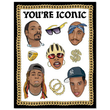 Load image into Gallery viewer, Hip Hop Icons Birthday Card
