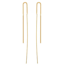 Load image into Gallery viewer, Amano Studio - Needle and Thread Earrings Gold Plate

