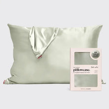 Load image into Gallery viewer, Kitsch - Satin Pillowcase - Sage
