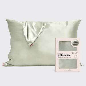 Kitsch - Satin Pillowcase - Sage