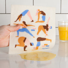 Load image into Gallery viewer, Yoga Swedish Sponge Cloth
