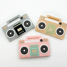 Load image into Gallery viewer, Boom Box Radio Silicone Teething Toy
