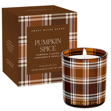 Load image into Gallery viewer, Sweet Water Decor - Pumpkin Spice 12 oz Boxed Soy Candle
