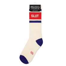 Load image into Gallery viewer, Gumball Poodle - Slut Gym Crew Socks
