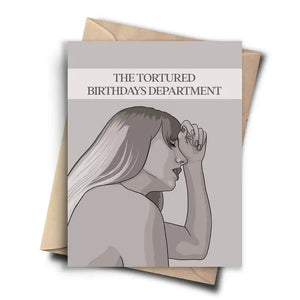 Taylor Swift - The Tortured Birthdays Department Card