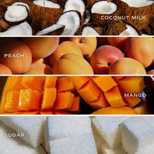 Load image into Gallery viewer, Sweet Water Decor - Mango + Coconut Soy Candle White Jar 11oz
