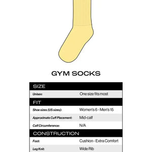 Gumball Poodle - Taylor Is My Therapist Gym Crew Socks