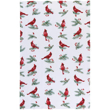 Load image into Gallery viewer, Birds &amp; Boughs Christmas Floursack Dishtowels Set of 3
