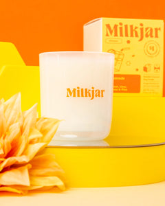 Milkjar - Lemonade - Coconut, Lime & Pine Coconut Soy 8 oz Candle