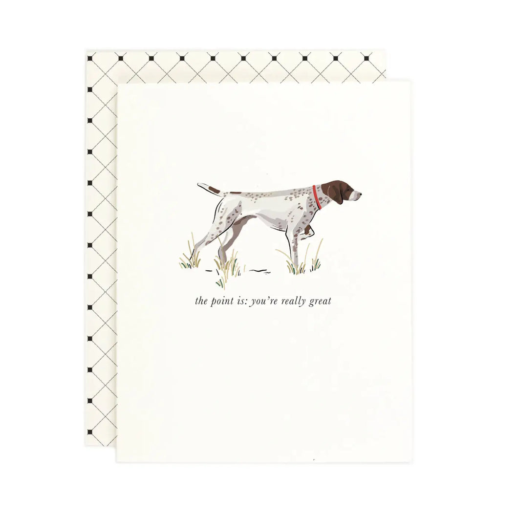 Pointer: You're Great Card