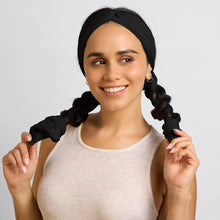 Load image into Gallery viewer, Kitsch - Set &amp; Flow Heatless Curling Headband - Black
