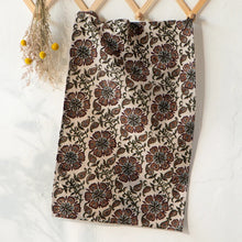 Load image into Gallery viewer, Elysian Block Print Dishtowel
