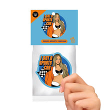 Load image into Gallery viewer, Tate I Got A Sportscar Air Freshener
