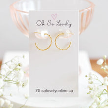 Load image into Gallery viewer, Oh So Lovely - Willow Twist Hoop
