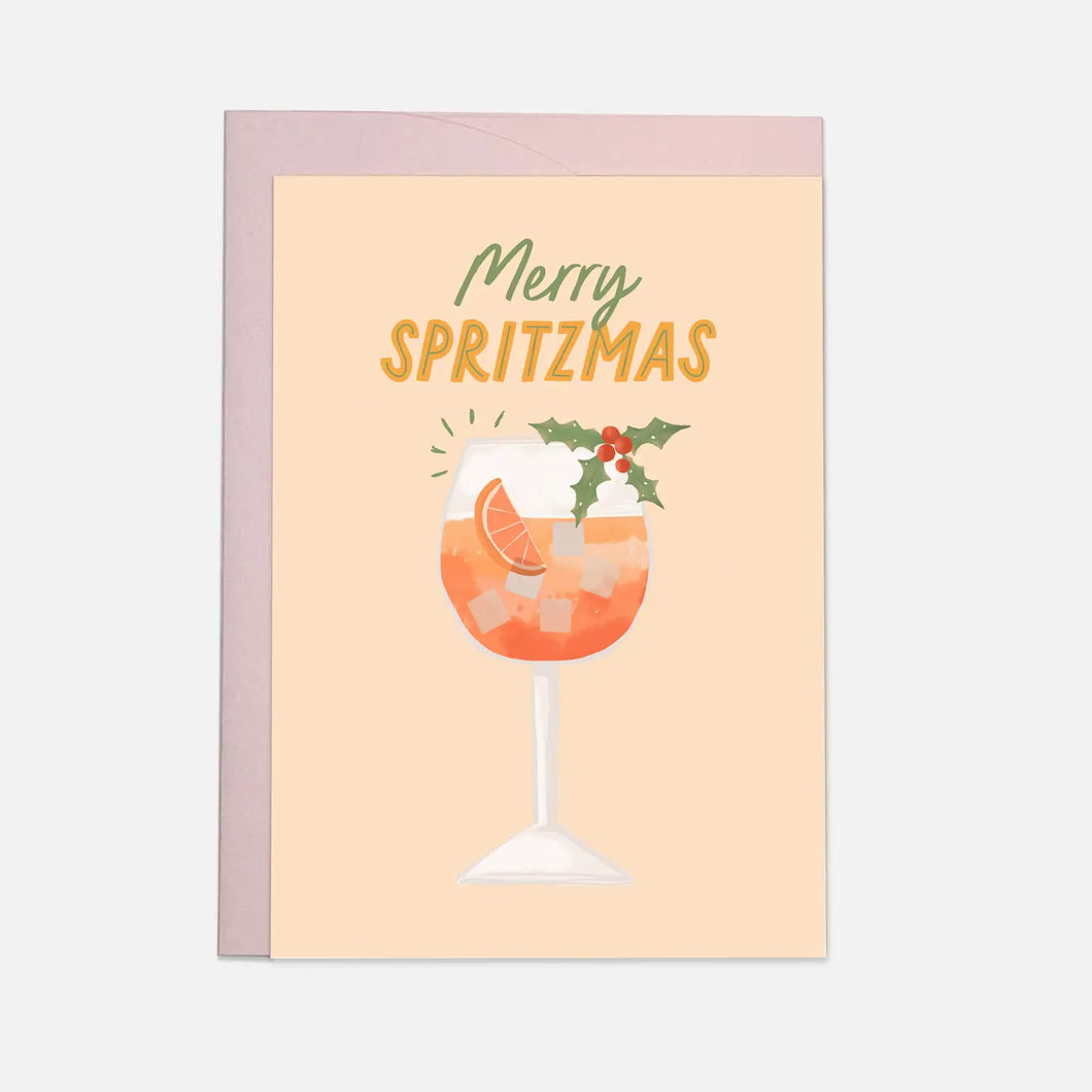 Merry Spritzmas Card